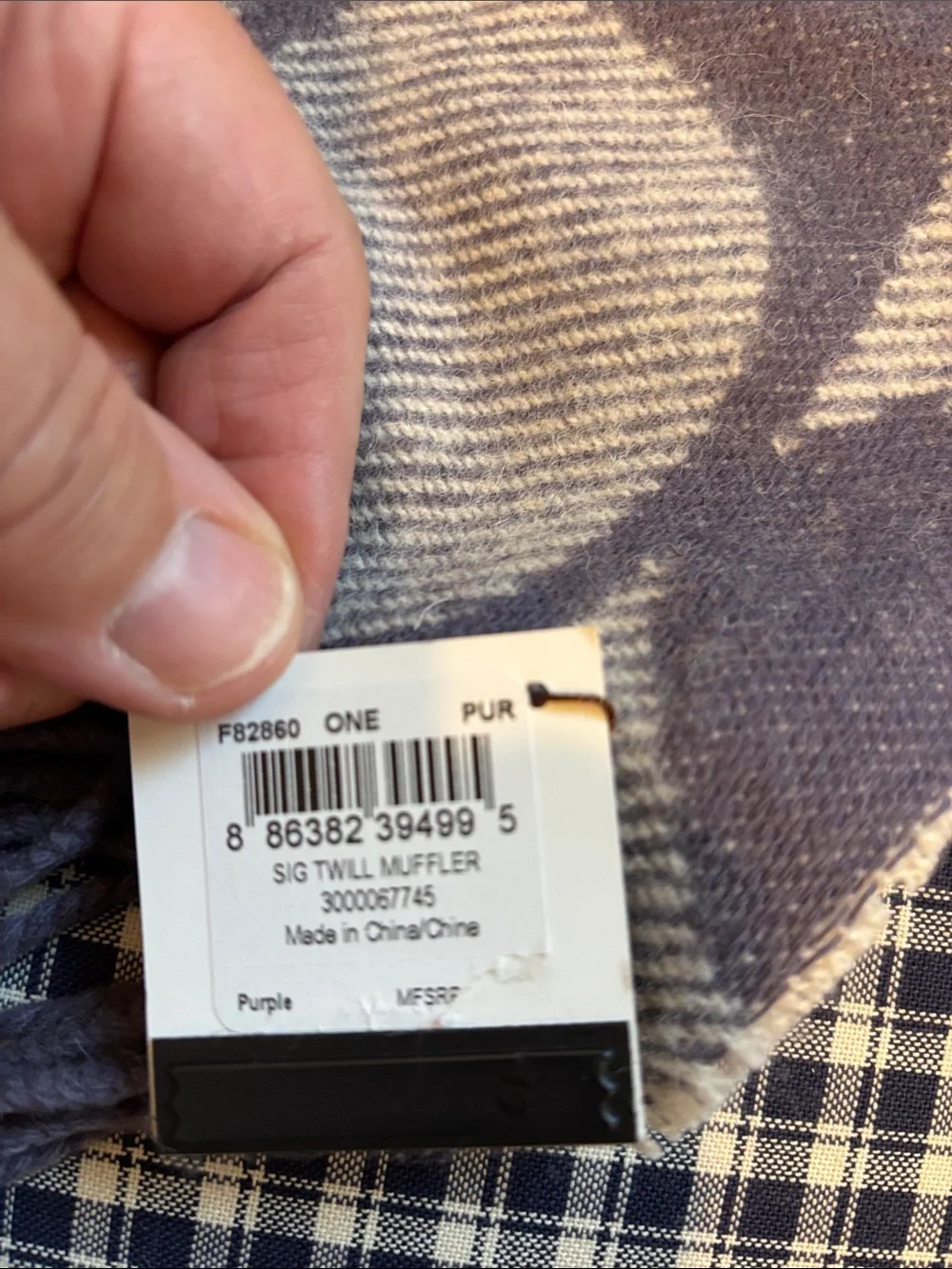Coach classic scarf
